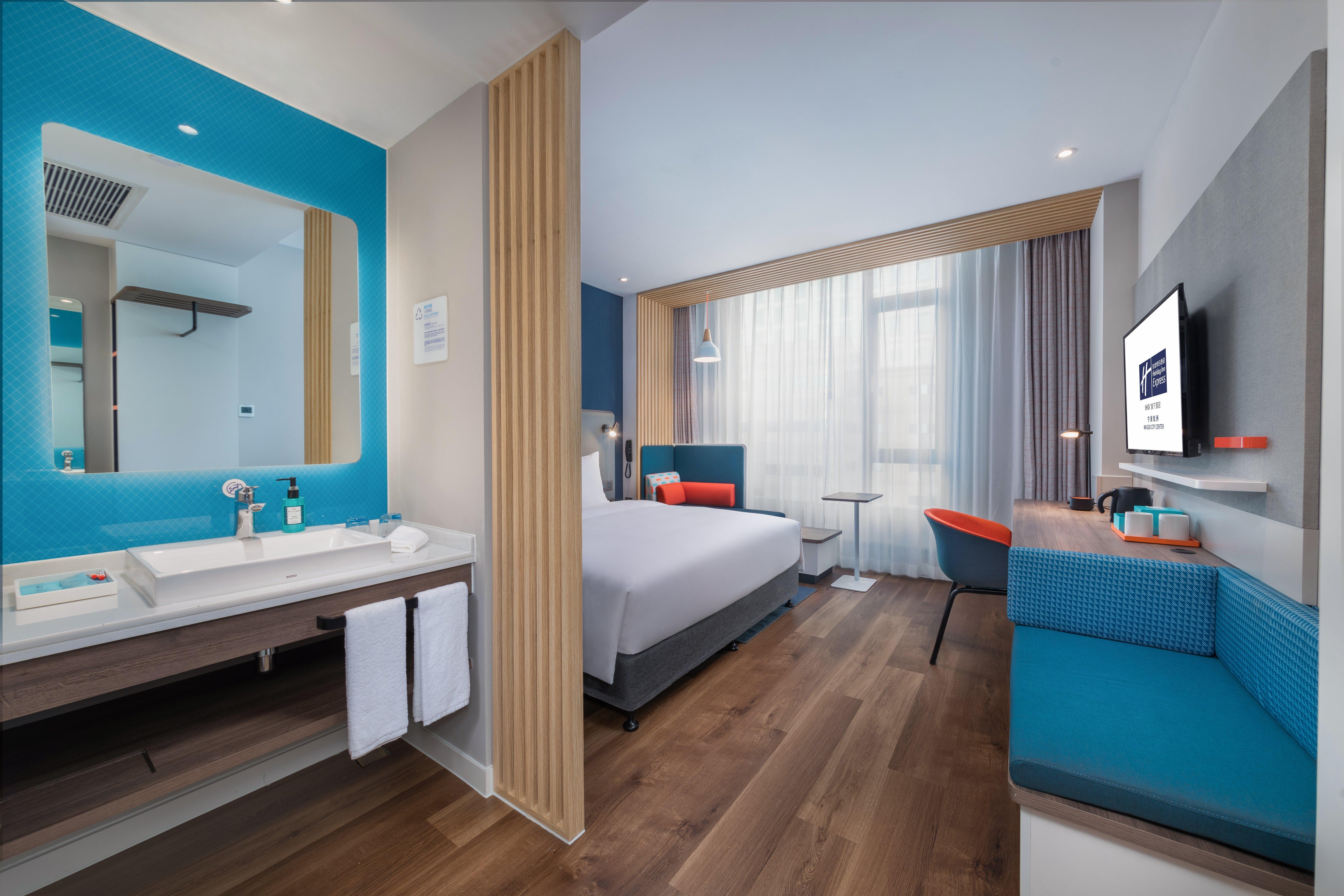 Holiday Inn Express Ningbo City Center By Ihg Ngoại thất bức ảnh